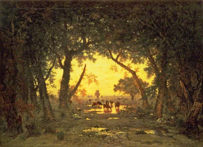 La foresta di Fontainebleau, mattina - The Wallace Collection